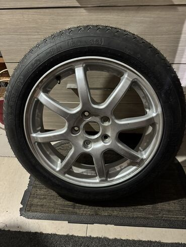 чехол на запаску: Дөңгөлөктөр монтажда 70 / R 17, All-season, Жаңы, Камдык, Жеңил унаалар, Куйма, тешиктери - 5