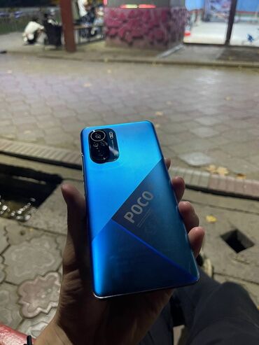 poco х5 pro: Poco F3, Б/у, 128 ГБ, цвет - Голубой, 2 SIM