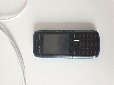 жалал абад телефоны: Nokia 5230, Колдонулган, < 2 ГБ, түсү - Көк, 1 SIM