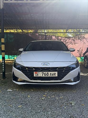 avante 5: Hyundai Avante: 2022 г., 1.6 л, Вариатор, Гибрид, Седан — 2