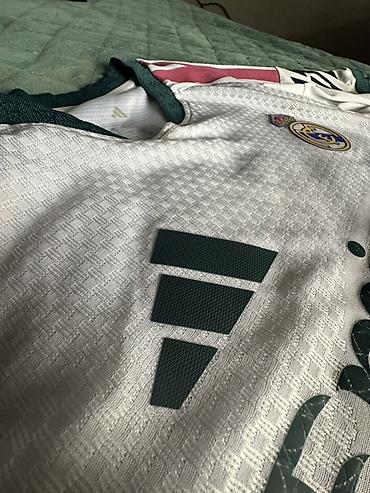 real madrid: Futbolka, Adidas, S, rəng - Ağ — 5