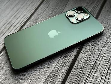 Apple iPhone: IPhone 13 Pro Max, Б/у, 256 ГБ, Alpine Green, Чехол, 76 % — 8