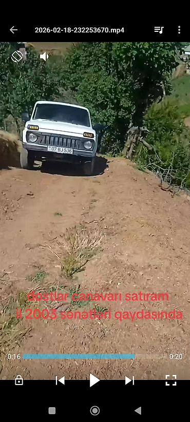 VAZ (LADA): Avtomobil: Lada Niva (VAZ 2121) İl: 2003 sənədləri qaydasında” -da lalafo.az — 1 VAZ (LADA): Avtomobil: Lada Niva (VAZ 2121) İl: 2003 sənədləri qaydasında” — 1