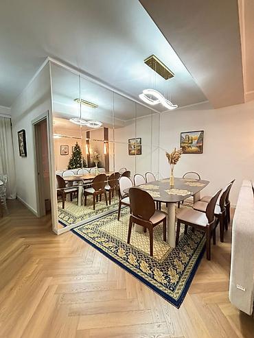 flat osh: 3 комнаты, 90 м², Золотой квадрат Элитка, 12 этаж, Дизайнерский ремонт — 3