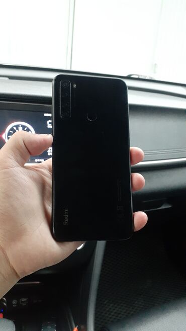 телео: Xiaomi, Redmi Note 8, Колдонулган, 64 ГБ, түсү - Кара, 2 SIM