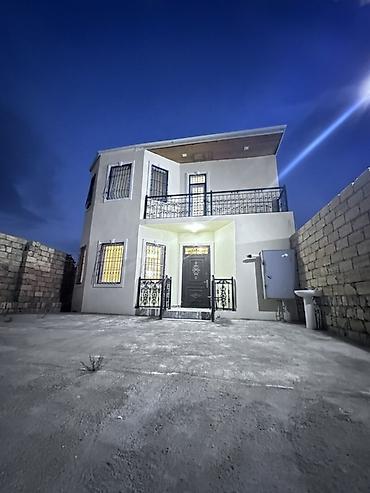kiraye villa: İki mərtəbəli fərdi yaşayış evi - Planlaşdırma: 2 mərtəbə, geniş zal — 2