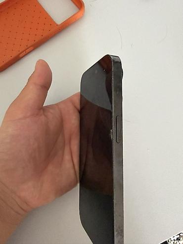 iphone 12 minu: IPhone 14 Pro, Б/у, 128 ГБ, Графит, Кабель, 74 % — 9