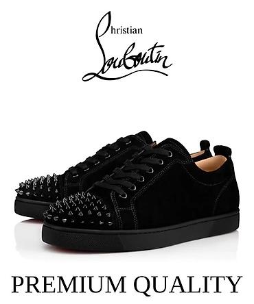 Личные вещи: Кроссовки Christian Louboutin Louis Junior Spikes - Модель: низкие — 4