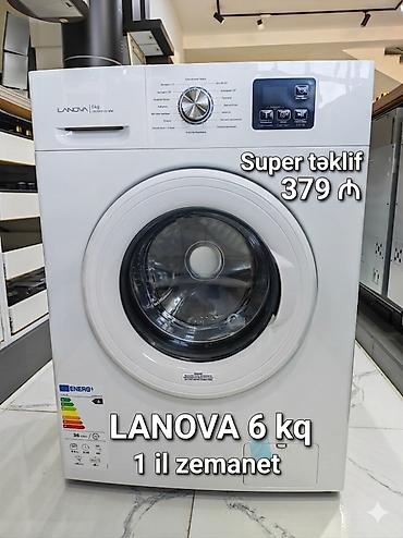 ucuz parca: Paltaryuyan maşın 6 kq, Yeni, Avtomat, Qurutmasız, Kredit yoxdur, Pulsuz çatdırılma — 2