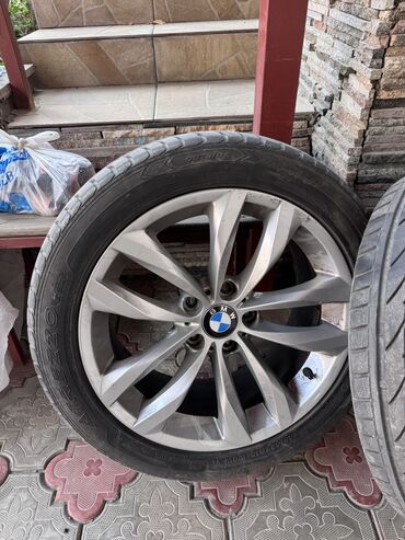 хромированные диски: Темир Дисктер R 18 BMW, Комплект, тешиктери - 10, Колдонулган