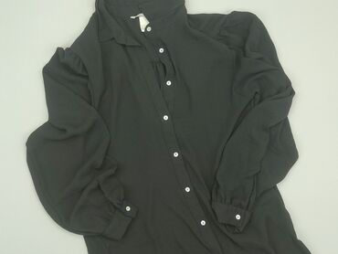 mohito czarne bluzki: Shirt, H&M, S (EU 36), condition - Very good