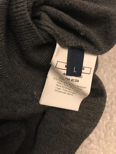 Džemperi: Original BOGGI Milano rolka M / NAVIGARE rolka M KAO NOVA 100% Pure — 9