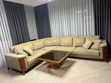 Yataq otağı dəstləri: Künc divan, İşlənmiş, Açılan, Bazalı, Parça, Çatdırılma yoxdur