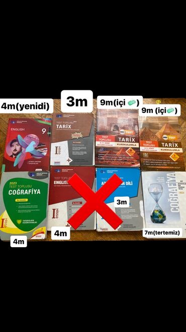 tarix mst cavablari: Test kitablarıtarıxcografıya,az dili, riyazıyyat