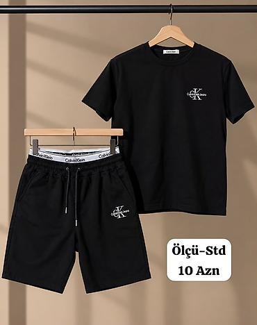 İdman dəsti, Calvin Klein, Standart, rəng - Qara
