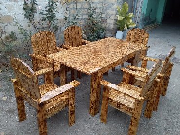 kafe üçün mebel: Endi̇ri̇m!! Taxta stol stul dəsti restoran pub kafe cay evi̇ və