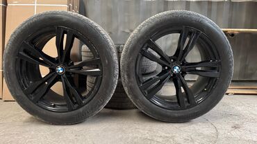 диски на бмв х5 разноширокие: Колеса в сборе 285 / 45 / R 21, Лето, Б/у, Комплект, Легковые, Литые, отверстий - 5