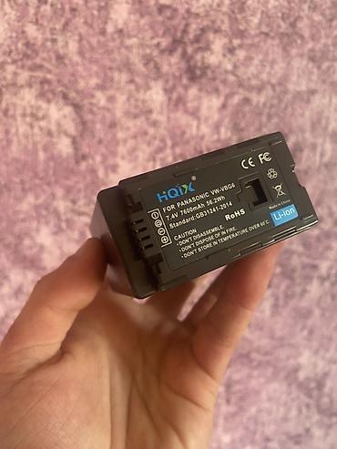 kağız istehsalı: HQIX Li-ion batareya – Panasonic videokameralar üçün Model uyğunluğu — 1