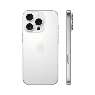 iphone заблокированный: IPhone 16 Pro, Колдонулган, 128 ГБ, White Titanium, Каптама, 100 %
