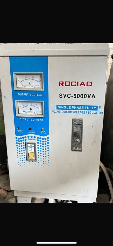 işlənmiş ev qapları: İşlənmiş Ev üçün Stabilizator 1 faza, 220 V, Rayonlara çatdırılma, Ödənişli çatdırılma, Ünvandan götürmə