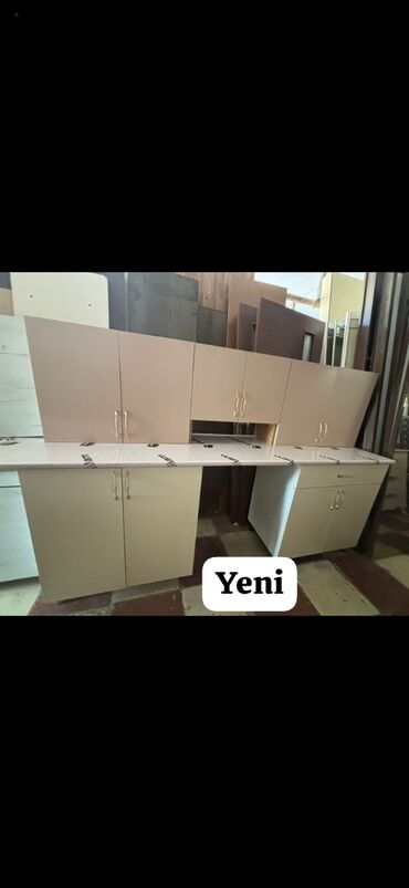 Yeni mətbəx mebeli satılır 270₼. Ölçü 2.25. Ünvan Sabunçu. Fatimə99