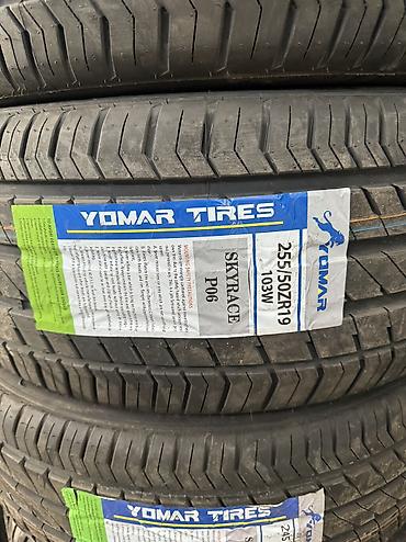 50: Шины 255/50/R19 На BMW X5,HIGHLANDER, Фирма YOMAR Made in China Цена — 1