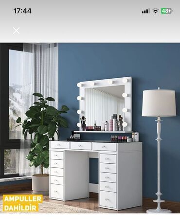 глория мебель: Новый, Стол для стрижки, С зеркалом