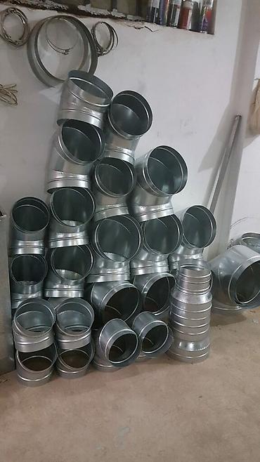 ps təmiri: Havalandırma boru aksesuarları – sinklənmiş metal (qalvaniz) fitinqlər — 1