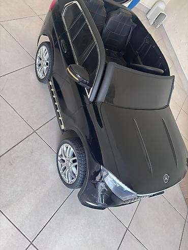 oyuncaq dəmir maşın: Uşaq elektrik maşını – Mercedes üslublu, JHW8888 nömrə paneli ilə - — 6
