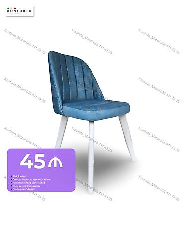 Məhsul: Yumşaq yeməkxana/otaq stulu Xüsusiyyətlər: - Material: Parça