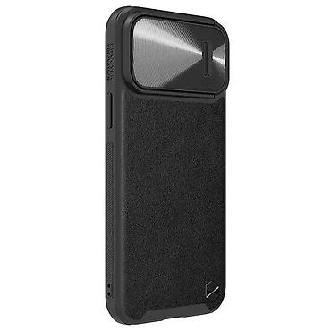Maske i futrole za telefone: Maska Nillkin CamShield Leather S za iPhone 14 Pro Max 6.7 crna. Uz — 4