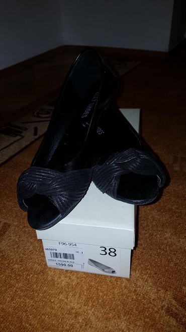 cipele crne i torbica gratis: Ballet shoes, 38
