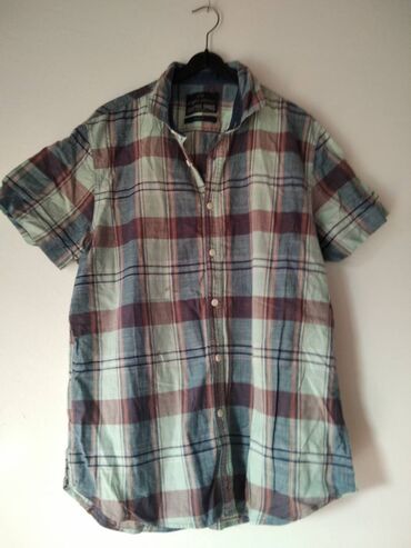 muške košulje београд – слике: Shirt Short sleeves, L (EU 52), color - Blue