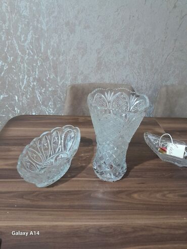 dekor aboy: Набор ваз, Хрусталь