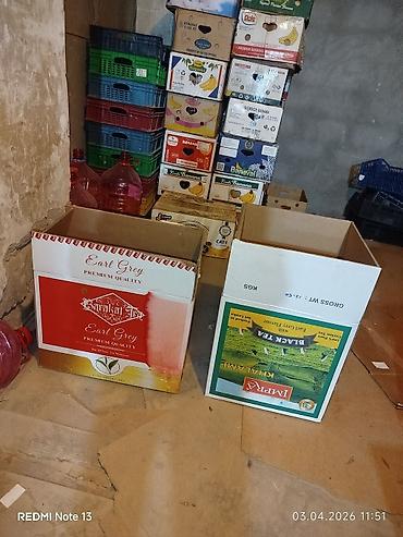 konteynerdən mağaza: Möhkəm karton qutular – çay qablaşdırması tipli Məhsul təsviri: - — 1