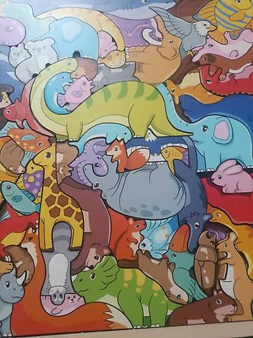 жираф: Пазл-головоломка для детей Animal Paradise (3+) - Яркий пазл с — 1