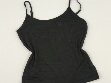 czarne obcisła bluzki: Sinsay, Топ жіночий, розмір S