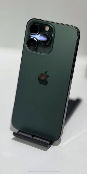айфон 13 про макс бу цена в бишкеке: IPhone 13 Pro, Колдонулган, 256 ГБ, Alpine Green, Коргоочу айнек, 79 %