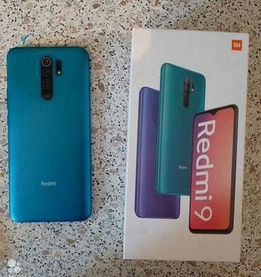 Xiaomi: Xiaomi Redmi 9, 64 GB, rəng - Göy, 
 Sənədlərlə