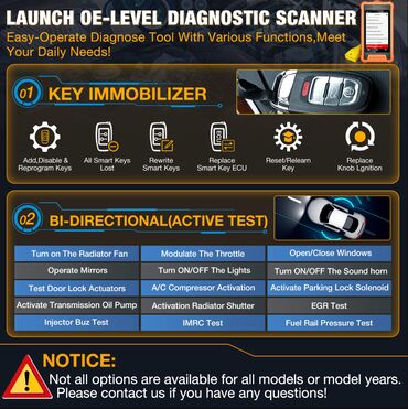 Alati za automobile: NOVO - LAUNCH X431 Elite Full OBD2 za CHRYSLER, Dodge, Jeep LAUNCH — 10