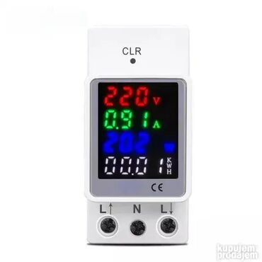 Ostali uređaji: 4u1 TOMZN AC 110V 220V 100A Merač Električne Energije ⚡🔋 Napon — 2