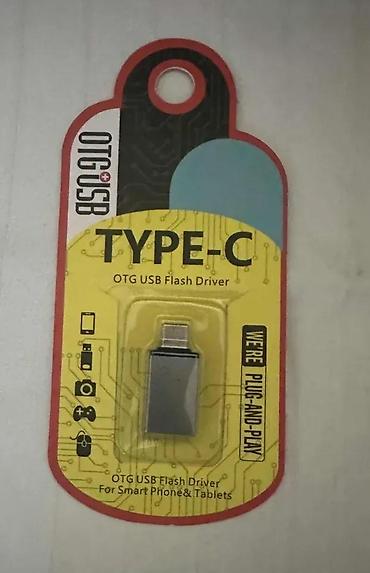 Druga oprema za računare i laptopove: Adapter OTG Type-C muški na USB ženski 3.0 utičnica NOVO. Opis — 9
