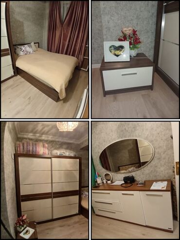 Sifarişlə dolablar: İkinəfərlik çarpayı, Dolab, Termo, 2 tumba, İşlənmiş