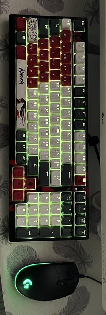 ardor gaming: Игровая клавиатура Bloody с подсветкой Мышь Logitech с подсветкой — 1
