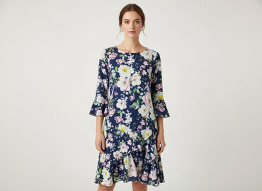 sukienka niebieska na wesele: Sukienka damska, rozmiar M