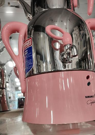 korkmaz samovar: Samovar Elektrik samovar Korkmaz Türkiyə istehsali 50 bardak çay — 2