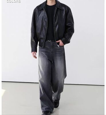 секонд хенд кожаные куртки: Кожаная куртка, Эко кожа, M (EU 38)