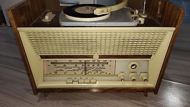 Другая аудиотехника: Винтажный проигрыватель грампластинок ПРОМИНЬ - М, 1965г выпуска, ДРЗ — 5