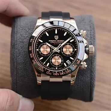 Ručni satovi: PAGANI DESIGN PD-1664 Sport sat -Rose Gold- Rolex Daytona Potpuno nov — 1