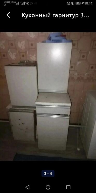 кухонные шкафы недорого: Кухонный гарнитур, Б/у, Самовывоз